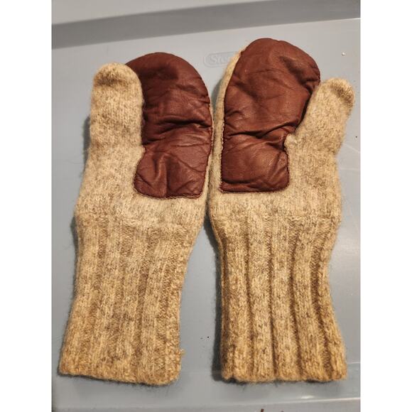 Thinsulate Wool Mittens L - Picture 2 of 3